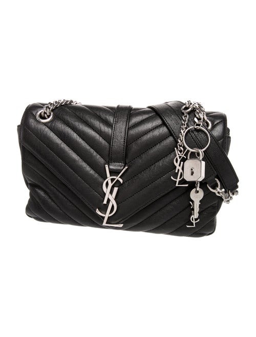 Saint Laurent Quilted College Medium