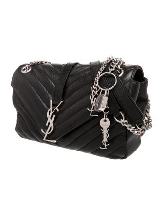 Saint Laurent Quilted College Medium