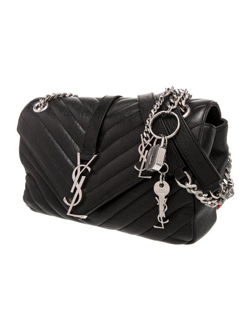 Saint Laurent Quilted College Medium