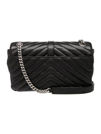 Saint Laurent Quilted College Medium