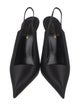 Saint Laurent Satin Slingback Pumps