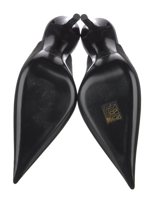 Saint Laurent Satin Slingback Pumps