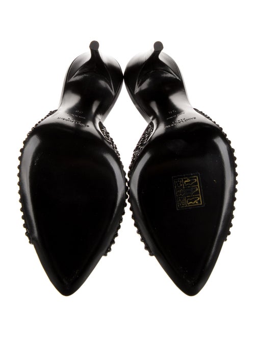 Saint Laurent Mesh Slides