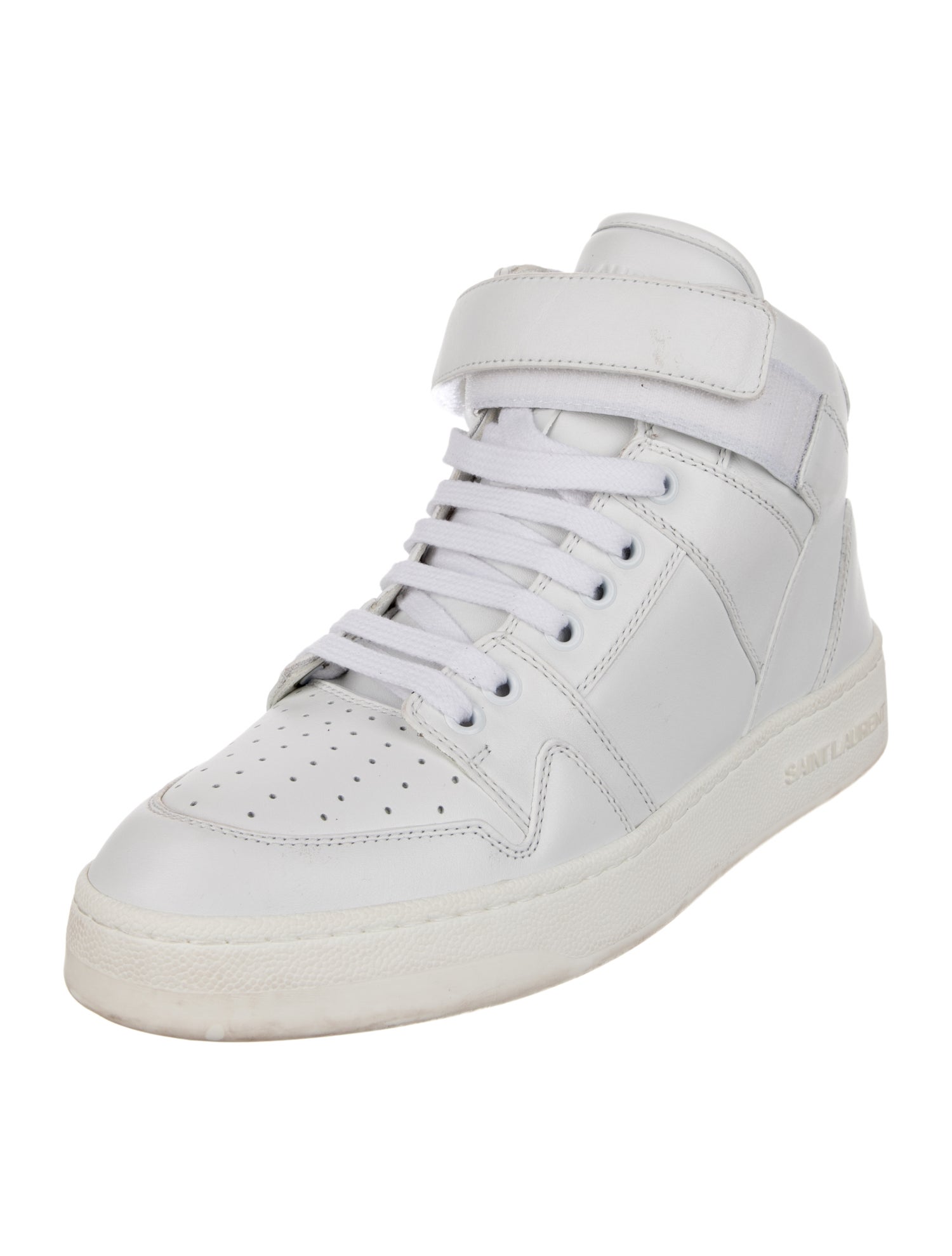 Saint Laurent Leather Sneakers