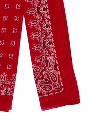 Saint Laurent Cashmere Printed Scarf