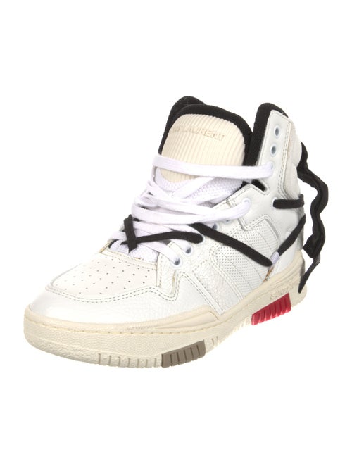 Saint Laurent Smith leather sneaker Wedge Sneakers