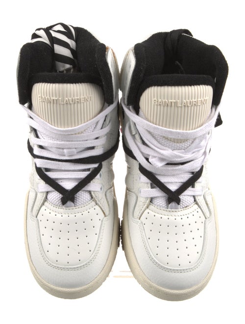 Saint Laurent Smith leather sneaker Wedge Sneakers