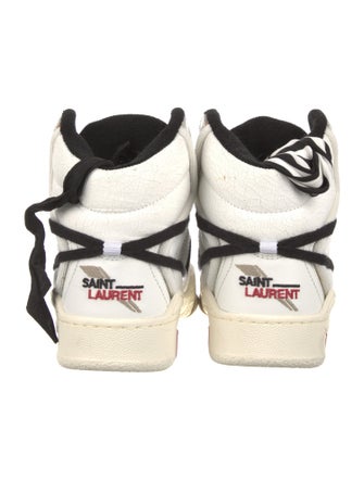 Saint Laurent Smith leather sneaker Wedge Sneakers