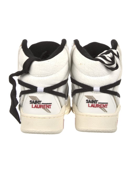 Saint Laurent Smith leather sneaker Wedge Sneakers