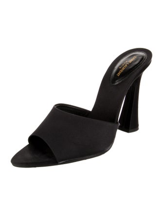 Saint Laurent Satin Mules