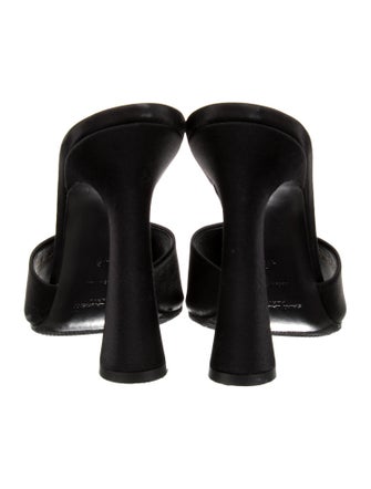 Saint Laurent Satin Mules