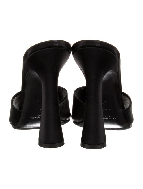 Saint Laurent Satin Mules