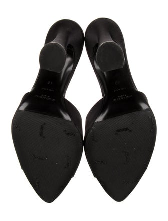 Saint Laurent Satin Mules