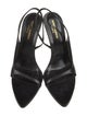Saint Laurent Leather Slingback Sandals