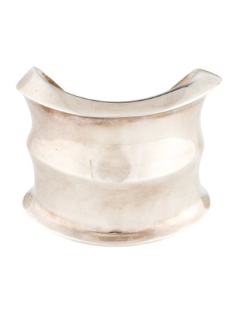 Saint Laurent Wavy Cuff Bracelet