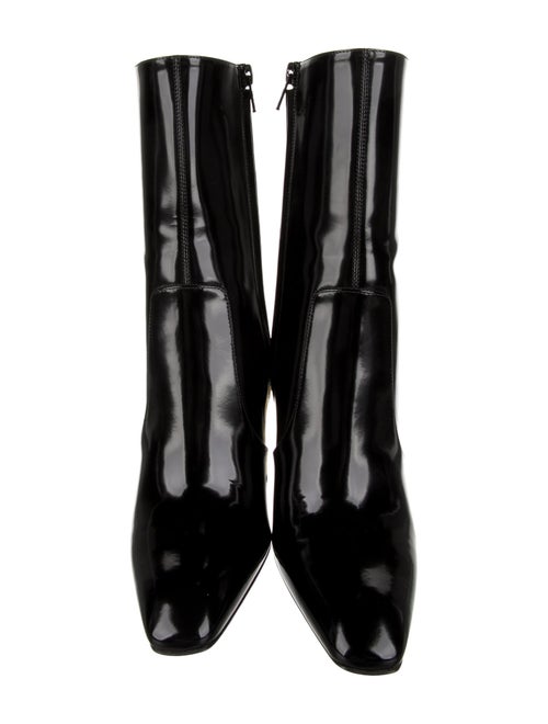 Saint Laurent Patent Leather Sock Boots