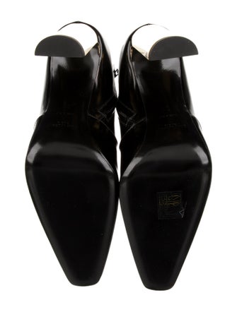 Saint Laurent Patent Leather Sock Boots