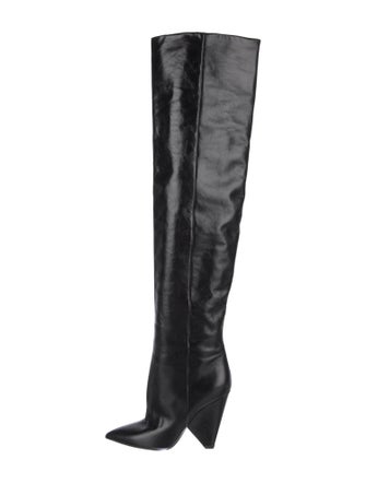 Saint Laurent Leather Boots