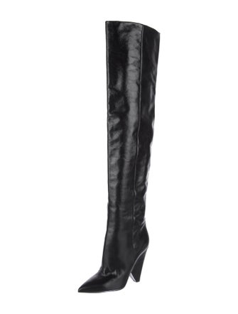 Saint Laurent Leather Boots