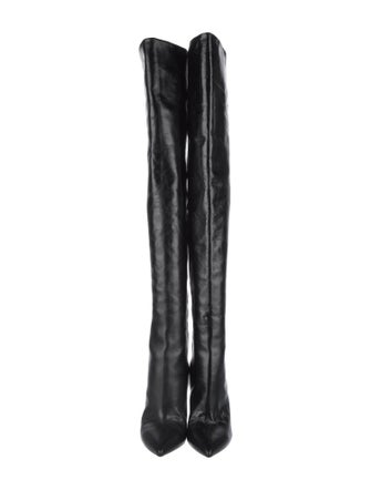 Saint Laurent Leather Boots