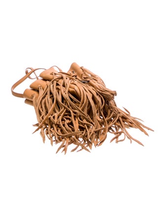 Saint Laurent Leather Bucket Bag