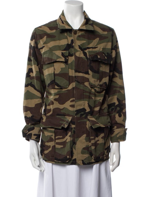 Saint Laurent Printed Utility Jacket