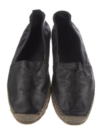 Saint Laurent Leather Espadrilles