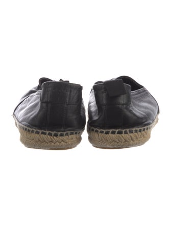 Saint Laurent Leather Espadrilles