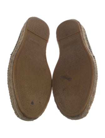 Saint Laurent Leather Espadrilles