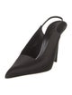 Saint Laurent Satin Slingback Pumps