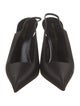 Saint Laurent Satin Slingback Pumps