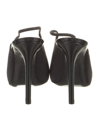 Saint Laurent Satin Slingback Pumps