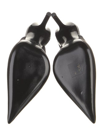 Saint Laurent Satin Slingback Pumps