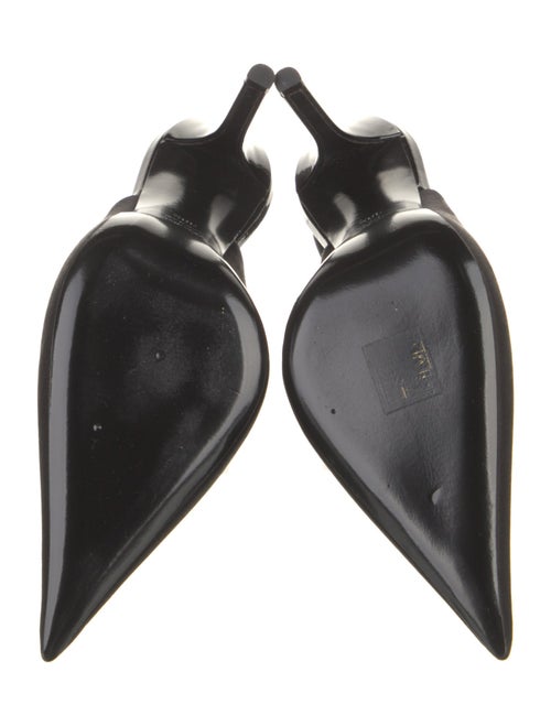 Saint Laurent Satin Slingback Pumps