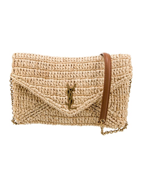 Saint Laurent Raffia Kate 2025