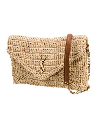 Saint Laurent Raffia Kate 2025