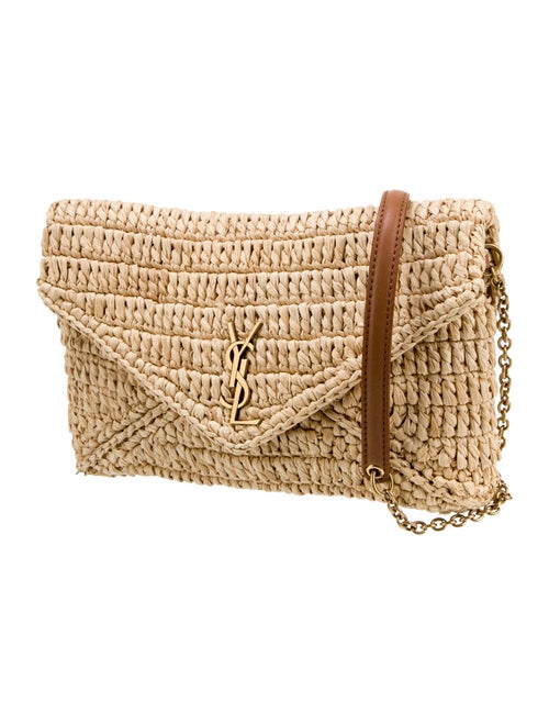 Saint Laurent Raffia Kate 2025