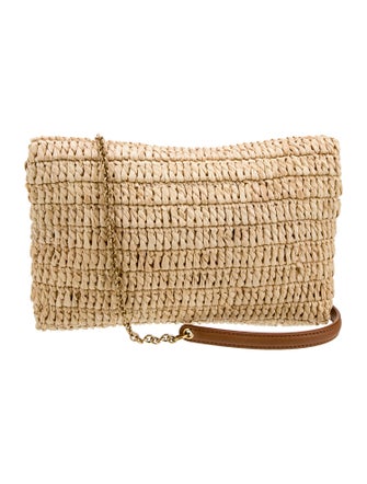 Saint Laurent Raffia Kate 2025