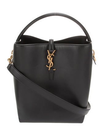 Saint Laurent Leather Le 37 Bucket Bag