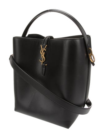 Saint Laurent Leather Le 37 Bucket Bag