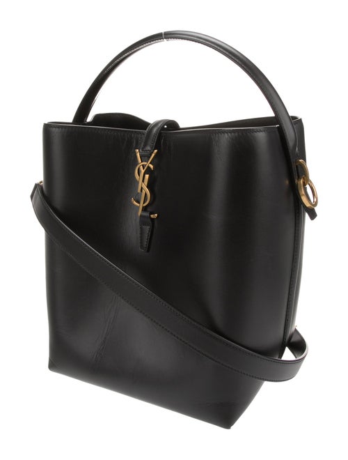 Saint Laurent Leather Le 37 Bucket Bag