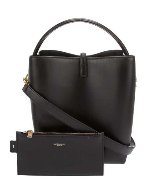 Saint Laurent Leather Le 37 Bucket Bag