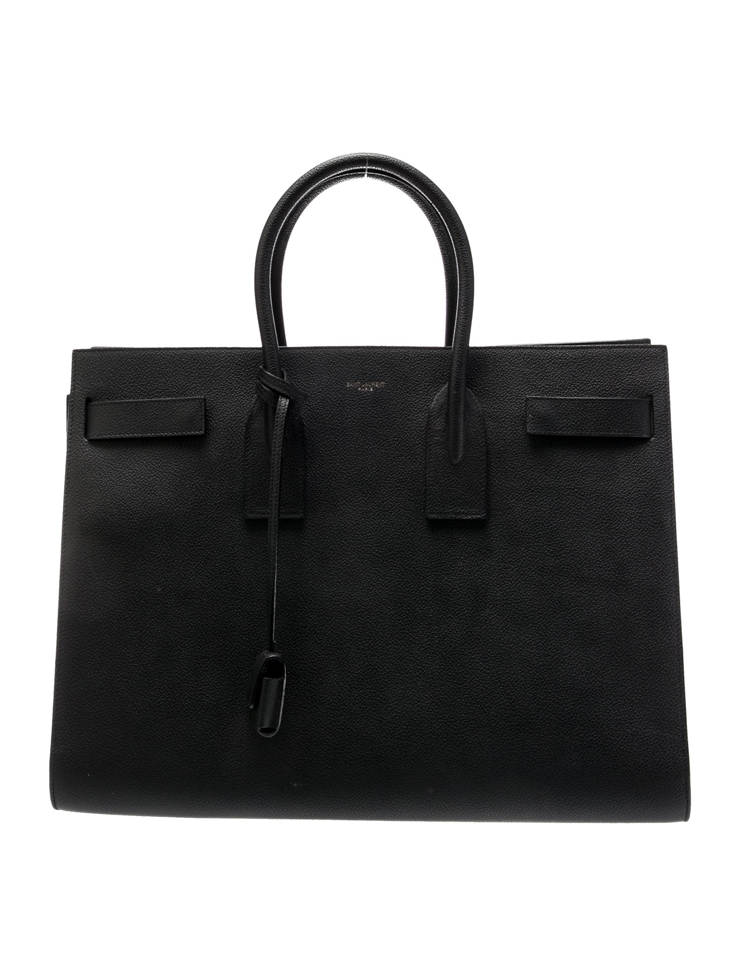 Saint Laurent Leather Sac De Jour w/ Tags