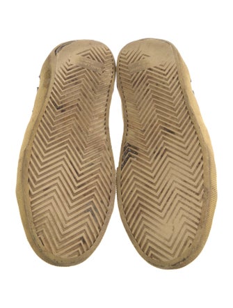 Saint Laurent Leather Printed Sneakers