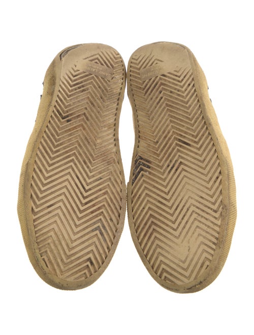 Saint Laurent Leather Printed Sneakers