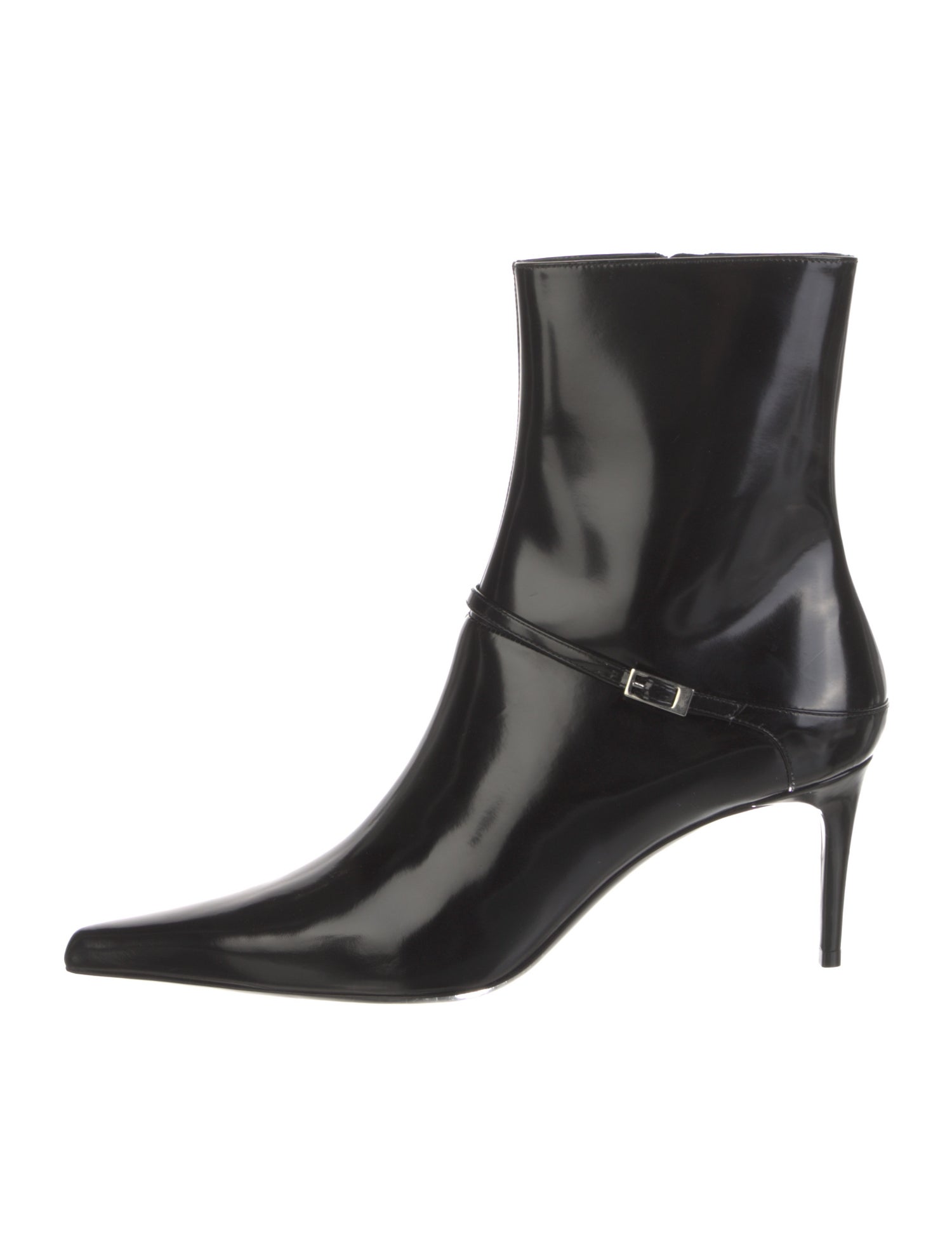 Saint Laurent Patent Leather Boots