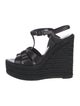 Saint Laurent Leather Espadrilles