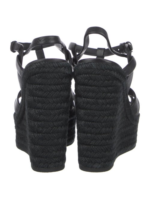 Saint Laurent Leather Espadrilles