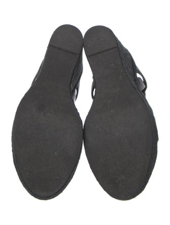 Saint Laurent Leather Espadrilles