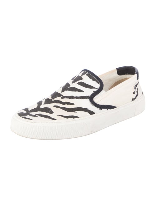 Saint Laurent Canvas Printed Sneakers